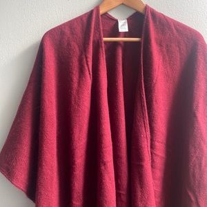 Acrylic Boutique Poncho